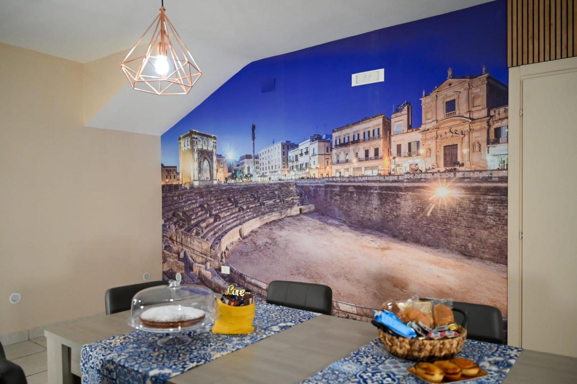 "Il Vecchio Salone" Appartamento In Pieno Centro Con Garage Privato Лече Екстериор снимка